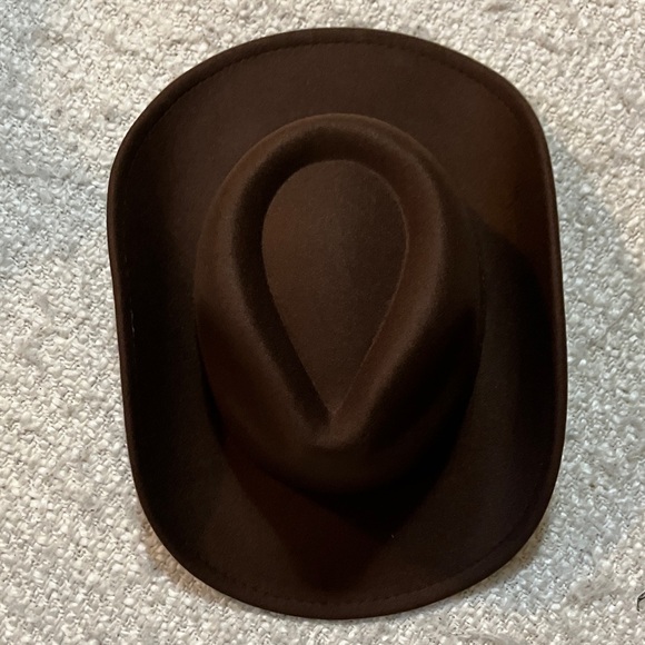 🍂 NWT BOHO COFFEE BROWN COWBOY HAT - Picture 5 of 12